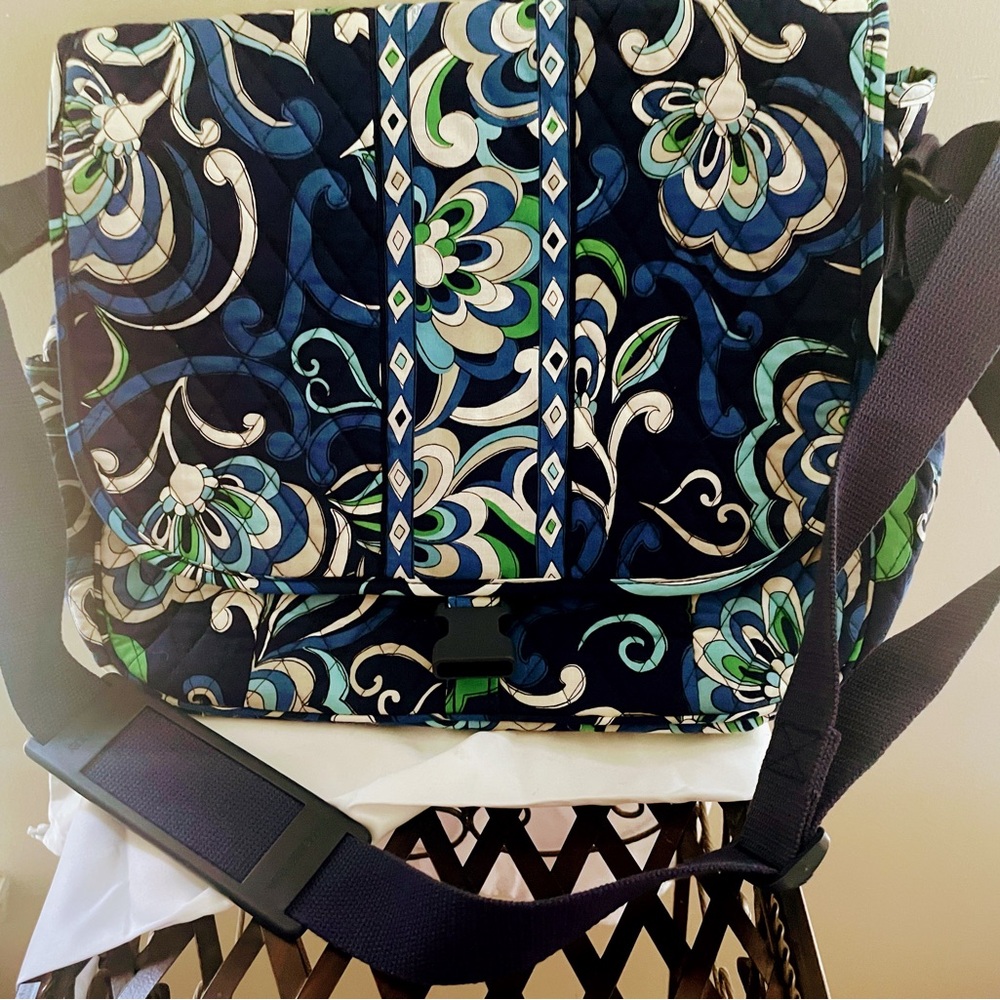 Vera Bradley Blue Floral Women's laptop Bag